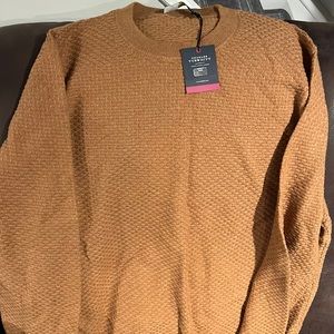 Brand new with tags Charles Tyrwhitt crew neck sweater in Camel   Only XS avail